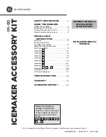 Предварительный просмотр 1 страницы GE IM-6D Owner'S Manual & Installation Instructions