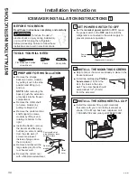 Preview for 34 page of GE IM-6D Owner'S Manual & Installation Instructions