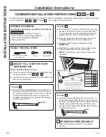 Preview for 38 page of GE IM-6D Owner'S Manual & Installation Instructions