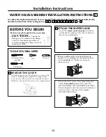 Preview for 12 page of GE IM4 Owner'S Manual And Installation Instructions