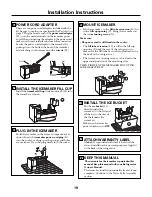 Preview for 19 page of GE IM4 Owner'S Manual And Installation Instructions