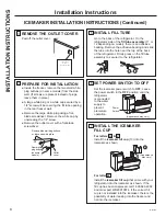 Предварительный просмотр 8 страницы GE IM4D Owner'S Manual & Installation Instructions