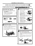 Preview for 33 page of GE IM6 Owner'S Manual And Installation Instructions