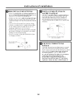 Preview for 87 page of GE IM6 Owner'S Manual And Installation Instructions