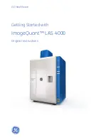GE ImageQuant LAS 4000 Original Instructions Manual preview