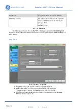Предварительный просмотр 50 страницы GE Intellix BMT 330 User Manual