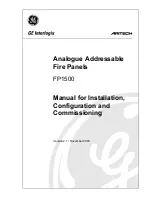 Preview for 1 page of GE Interlogix FP1500 Manual For Installation, Configuration And Commissioning