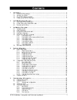 Preview for 3 page of GE Interlogix FP1500 Manual For Installation, Configuration And Commissioning