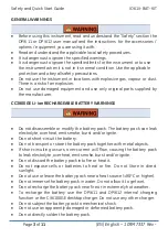 Preview for 3 page of GE IO61X-BAT-KIT Safety And Quick Start Manual