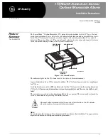 GE ITI North American Sensor Carbon Monoxide Alarm Installation Instruction preview