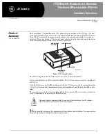 Preview for 1 page of GE ITI North American Sensor Carbon Monoxide... Installation Instruction