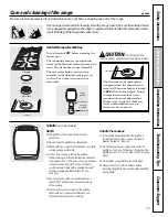 Preview for 29 page of GE J2BP85 Owner'S Manual & Installation Instructions