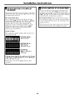 Preview for 45 page of GE J2BP85 Owner'S Manual & Installation Instructions