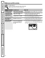 Preview for 48 page of GE J2BP85 Owner'S Manual & Installation Instructions