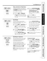 Предварительный просмотр 7 страницы GE J7912-30" Owner'S Manual