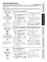 Preview for 9 page of GE J7912-30" Owner'S Manual