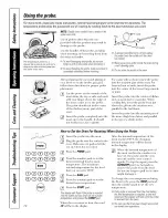 Предварительный просмотр 14 страницы GE J7912-30" Owner'S Manual