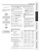 Preview for 17 page of GE J7912-30" Owner'S Manual