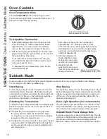 Preview for 12 page of GE JAS640 Owner'S Manual