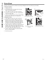 Предварительный просмотр 22 страницы GE JAS640 Owner'S Manual