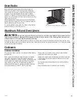 Preview for 15 page of GE JB250 Owner'S Manual