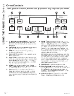 Preview for 12 page of GE JB256 series Owner'S Manual