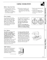 Preview for 11 page of GE JB575GR Use And Care Manual