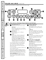 Preview for 11 page of GE JB600 Specifications