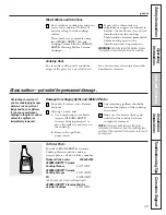 Preview for 34 page of GE JB600 Specifications