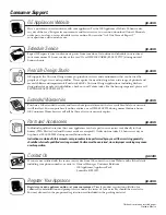 Preview for 53 page of GE JB600 Specifications