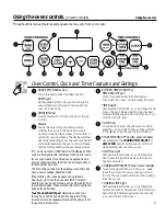 Preview for 9 page of GE JB600 Use And Care Manual