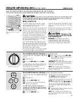 Preview for 23 page of GE JB600 Use And Care Manual