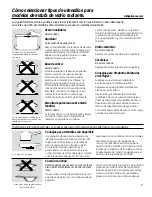 Preview for 49 page of GE JB600 Use And Care Manual