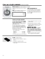 Preview for 62 page of GE JB600 Use And Care Manual