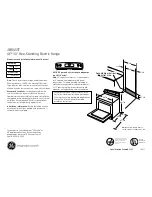 GE JB645STSS Dimensions And Installation Information preview