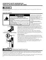 Preview for 2 page of GE JB680STSS Owner'S Manual