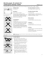 Preview for 9 page of GE JB740SFSS Use And Care Manual