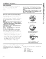 Preview for 11 page of GE JB745 Owner'S Manual