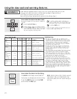 Preview for 20 page of GE JB745SFSS Use And Care Manual