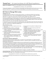 Preview for 7 page of GE JB750 Instruction Manual