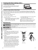 Preview for 26 page of GE JB755 Owner'S Manual