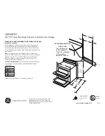 GE JB850SFSS Dimensions And Installation Information предпросмотр