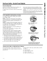 Preview for 11 page of GE JB860 Owner'S Manual