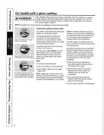 Preview for 6 page of GE JB870DR2BB Owner'S Manual