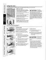 Preview for 16 page of GE JB870DR2BB Owner'S Manual