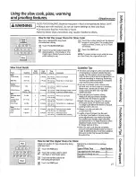 Preview for 27 page of GE JB870DR2BB Owner'S Manual