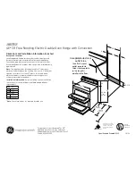 GE JB870SFSS Dimensions And Installation Information preview