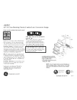 GE JB870STSS Dimensions And Installation Information preview