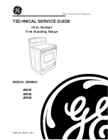 GE JB905 Technical Service Manual preview