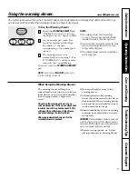 Предварительный просмотр 17 страницы GE JB910SLSS - ProfileTM 30" Electric Range Owner'S Manual